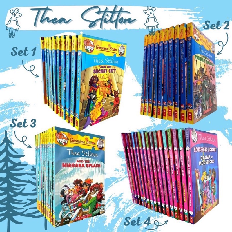 Thea Stilton หนังสือวรรณกรรมเยาวชน แนว chapter book