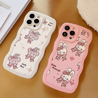 เคสโทรศัพท์มือถือ ซิลิโคนนิ่ม TPU ลายกระต่าย หมีน่ารัก สําหรับ Huawei NOVA 5T 7i 7 8 9 se 7se 9se 10 P30 P40 P50 MATE 30 40 50 PRO Y7 PRO Y9 Prime 2019