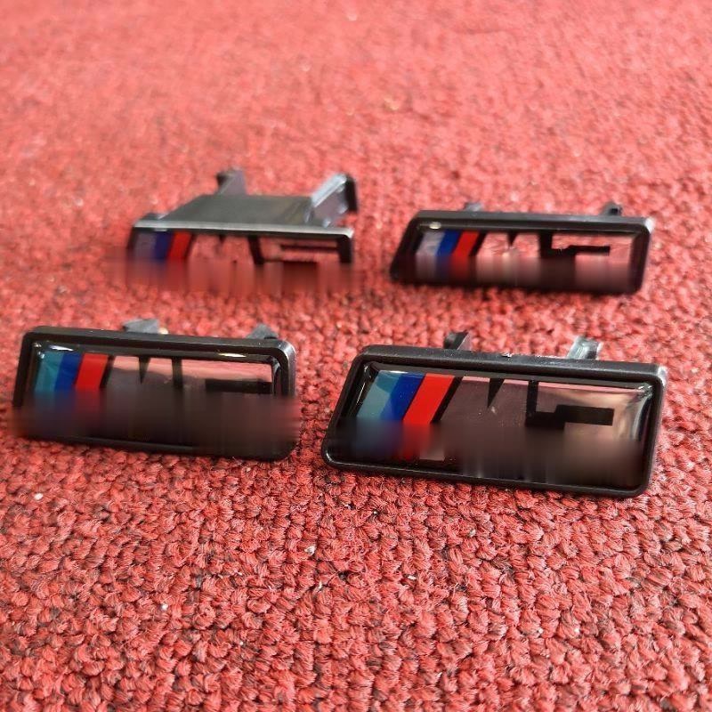 Bmw กระจังหน้าโลโก้สําหรับกระจังหน้า bmw m3 m5 e90 e60 f10 f30 อุปกรณ์ตกแต่งรถยนต์