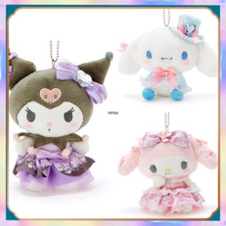 2565COD Kuromi ชุด Sanrio ใหม่ของญี่ปุ่น Lolita Kulomi Yugui สุนัขตุ๊กตาตุ๊กตาตุ๊กตาจี้เครื่องประดับกระเป๋า