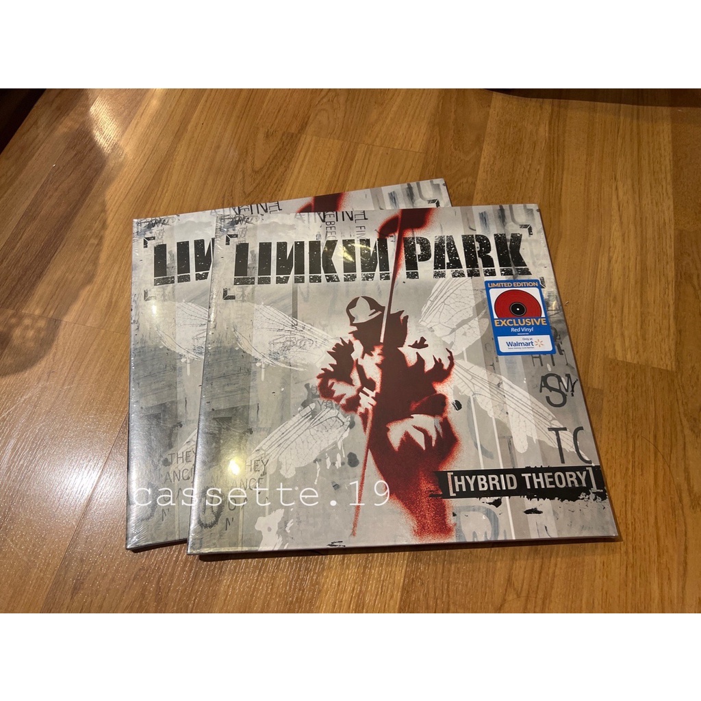 พร้อมส่ง แผ่นสีแดง แผ่นเสียง Linkin Park - Hybrid Theory (Walmart ...