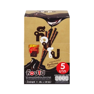 ล็อตเต้ ท็อปโปบิสกิต 11กรัม แพค12