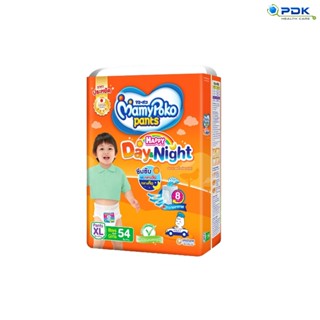 Mamy Poko Pants Happy Day&amp;Night XL 54 ชิ้น PDK-7658