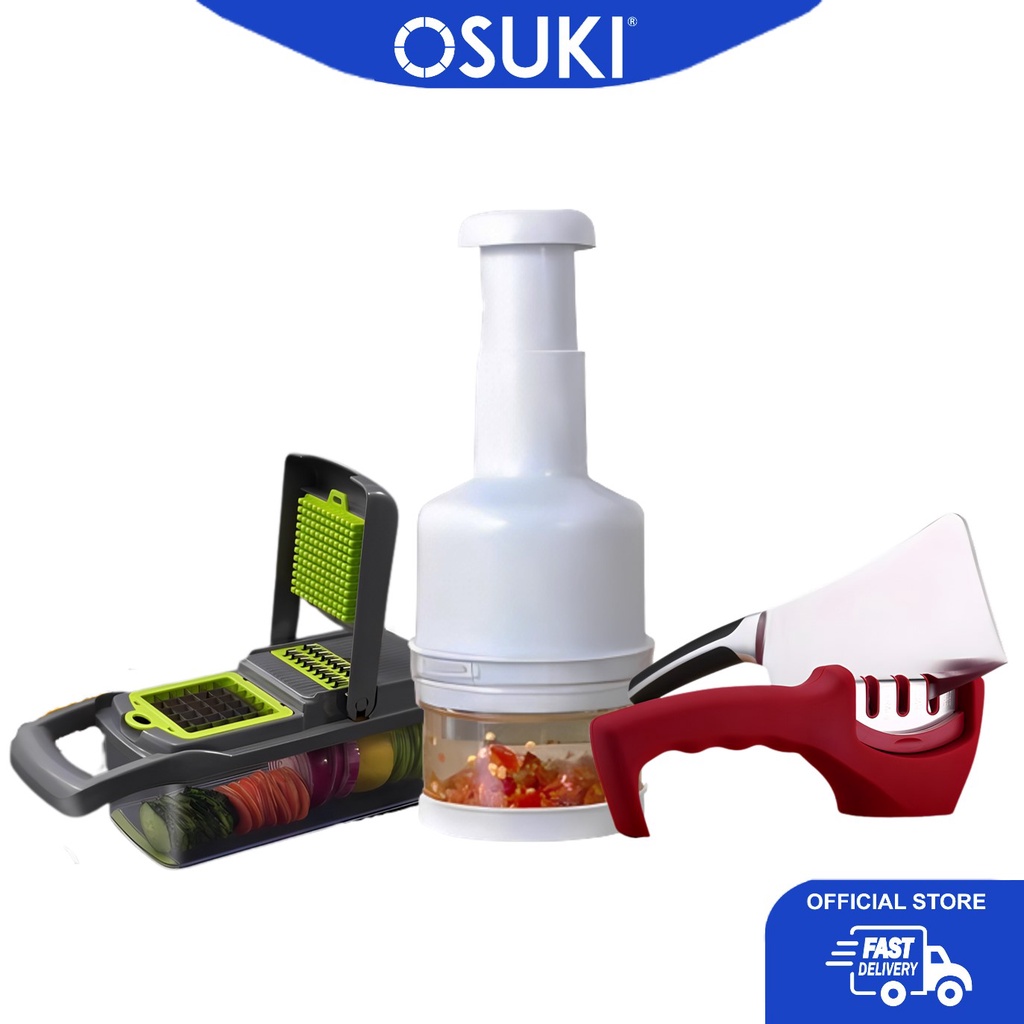 OSUKI ชุดอุปกรณ์ทําอาหารในครัว 3 In 1 A1
