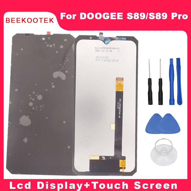 In stock ใหม่ original Doogee S89 pro จอแสดงผล LCD หน้าจอสัมผัส digitizer ประกอบซ่อมอุปกรณ์เสริมสําห