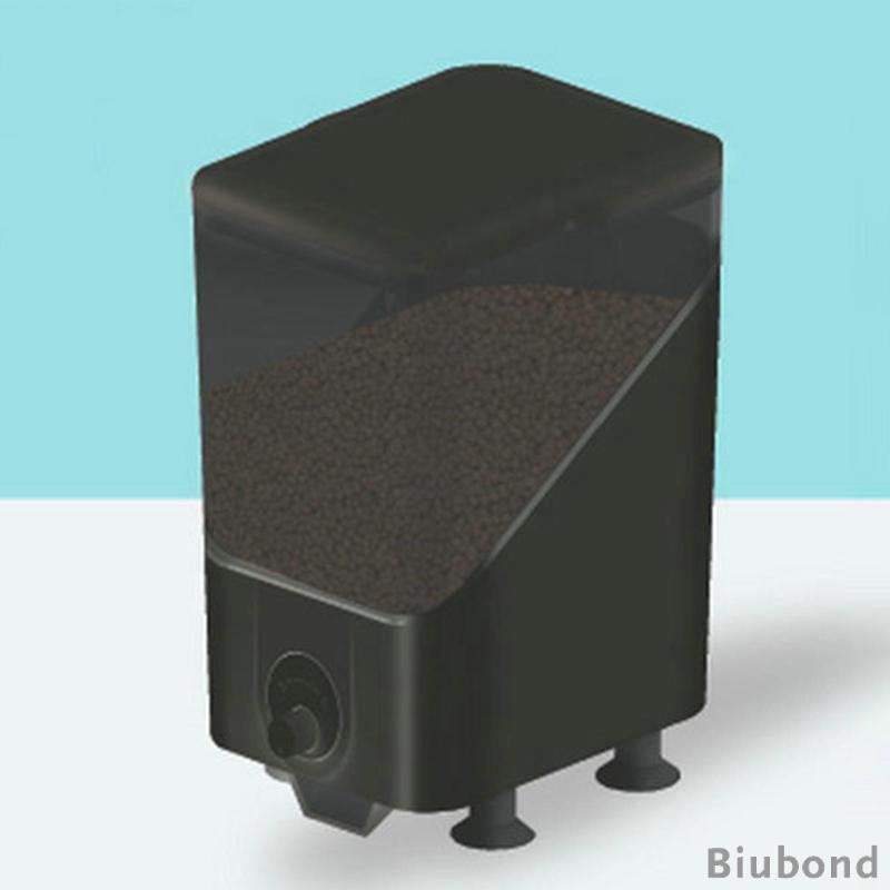 [Biubond] เครื่องให้อาหารอัตโนมัติ ความจุ 450 มล. กันน้ํา สําหรับบ่อปลาคราฟ