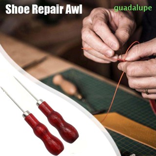 Guadalupe เข็มซ่อมรองเท้า DIY หนัง หัตถกรรม เจาะรองเท้า ผ้าใบ เครื่องมือเย็บมือ