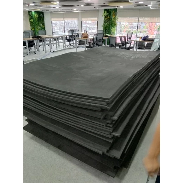 แผ่นยางEva หนา10-30มิล เรียบ ขนาด130×240ซม.