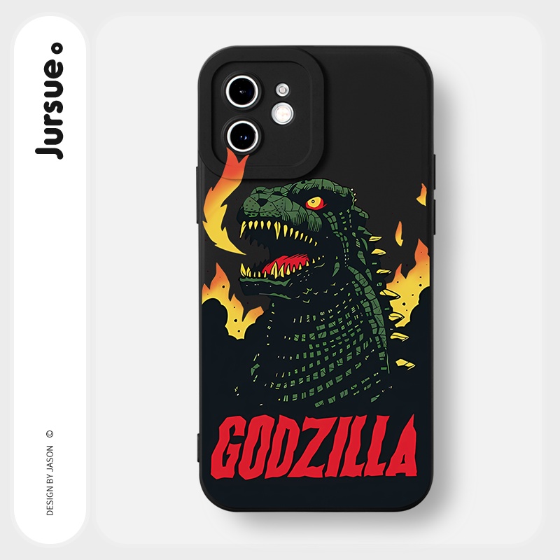 JURSUE เคสไอโฟน เคสซิลิโคนนุ่มกันกระแทกการ์ตูนน่ารักตลก เคสโทรศัพท์ Compatible for iPhone 16 15 14 13 12 11 Pro Max SE 2020 X XR XS 8 7 Plus พลัส Y2705