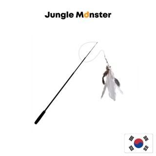 [Junglemonster] ของเล่นเสาตกปลา 2.4 เมตร สําหรับแมว