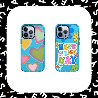 Casetify เคสโทรศัพท์ซิลิโคน TPU แบบนิ่ม ลาย Have a Nice Day สําหรับ iPhone 7 8 X XR XS 11 12 13 14 Plus Pro Max