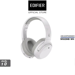 หูฟัง EDIFIER W820NB Bluetooth Headphones Active Noise Cancelling ประกันศูนย์ไทย 1ปี / สีขาว