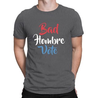 Mowei7 เสื้อยืด ผ้าฝ้าย 100% พิมพ์ลาย Bad Vote Great Personality Anlarach โอเวอร์ไซซ์ สําหรับผู้ชาย