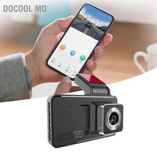 Docool Mo 4in Car Dash Cam 1080P พร้อมภาพย้อนกลับ Universal Driving Video Recorder สำหรับรถยนต์