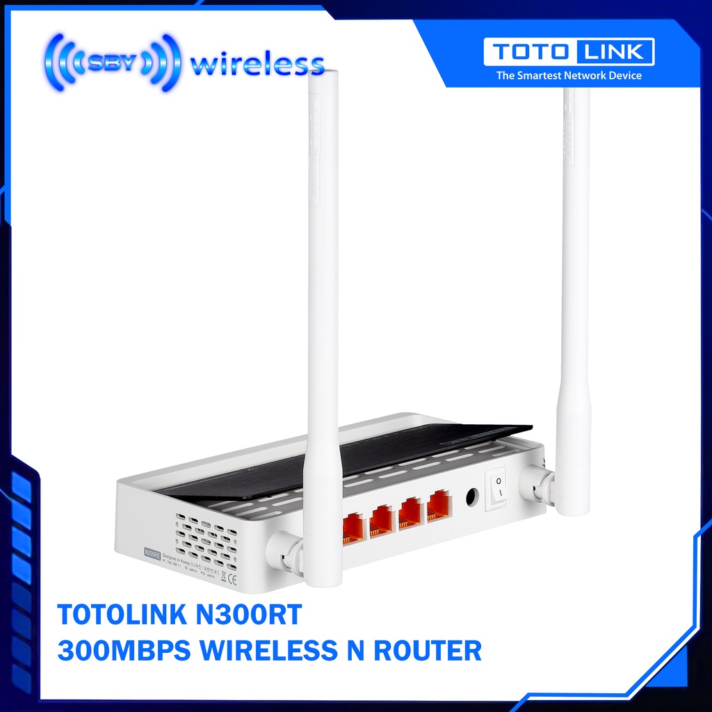 Totolink N300RT 300Mbps เราเตอร์ไร้สาย N