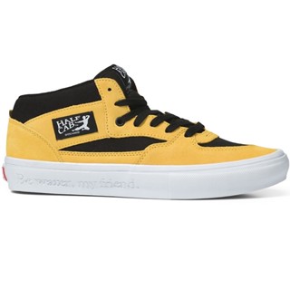 VANS SKATE HALF CAB BRUCE LEE BLACK YELLOW SNEAKERS สินค้ามีประกันแท้