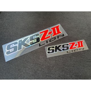 ชุดสติ๊กเกอร์SKS Racing Z-ll(แผ่นเล็ก+แผ่นใหญ่)