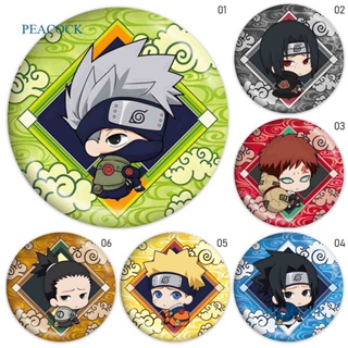 Pea เข็มกลัด ลายการ์ตูนนารูโตะ Sasuke Sakura Pins เครื่องประดับ สําหรับเก็บสะสม คอสเพลย์