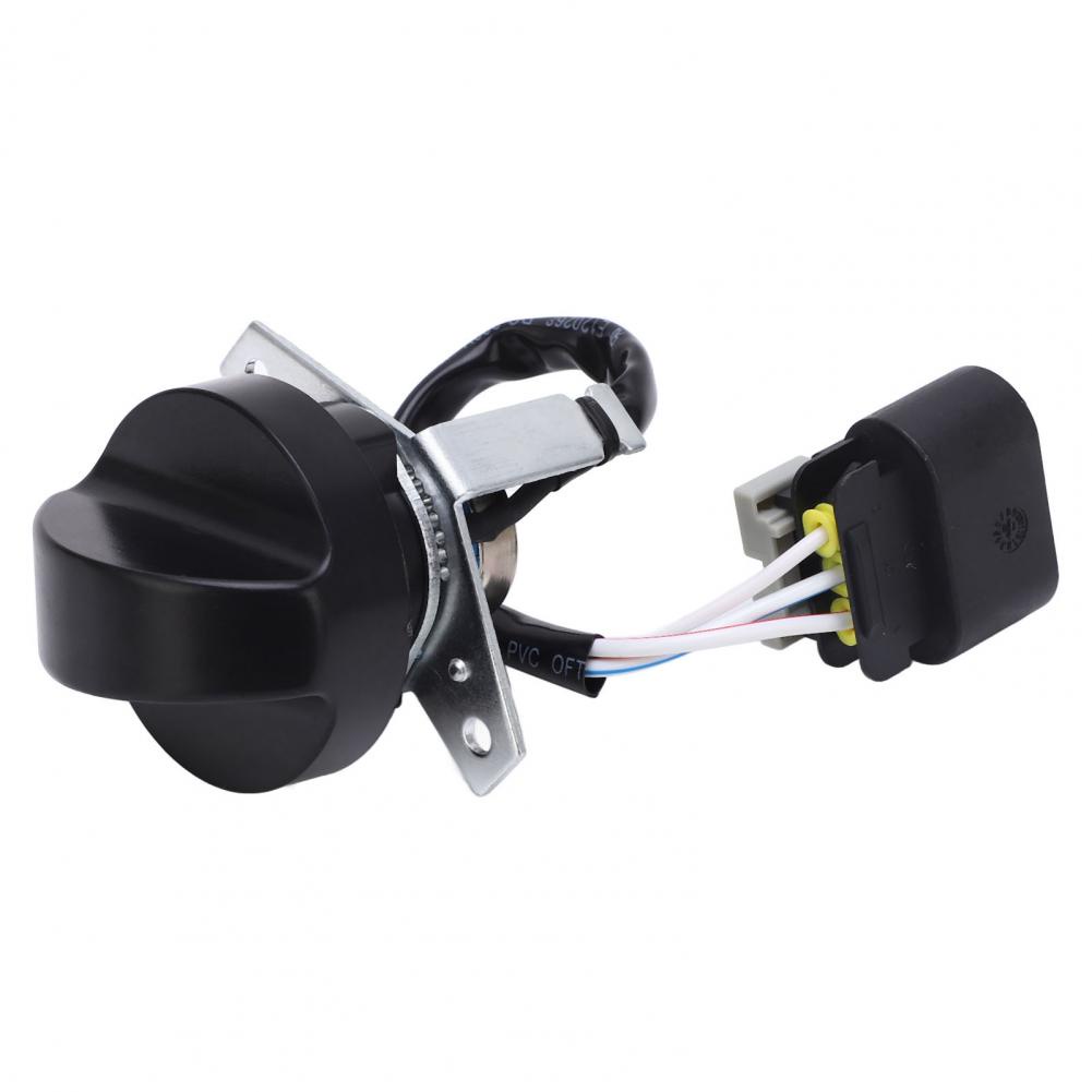 มอเตอร์คันเร่งสวิตช์ลูกบิดขนาดมาตรฐาน Excavator คันเร่งมอเตอร์ลูกบิดสําหรับ XCMG XE60 XE75 XE135 XE1