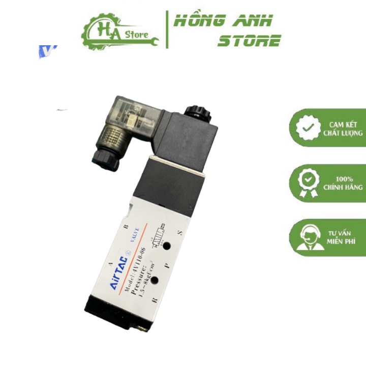 โซลินอยด์วาล์ว Airtac 4V110-06, Airtac 4V110-06 5/2 โซลินอยด์วาล์ว