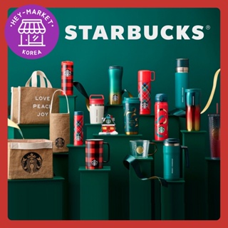 [Starbucks Korea] กระติกน้ําร้อนสุญญากาศ Starbucks MD แก้วมัก แก้วน้ําเย็น ถ้วยอัพไซเคิล ทุกวัน พร้อมขาตั้ง LED 2-2 เฟส 2022