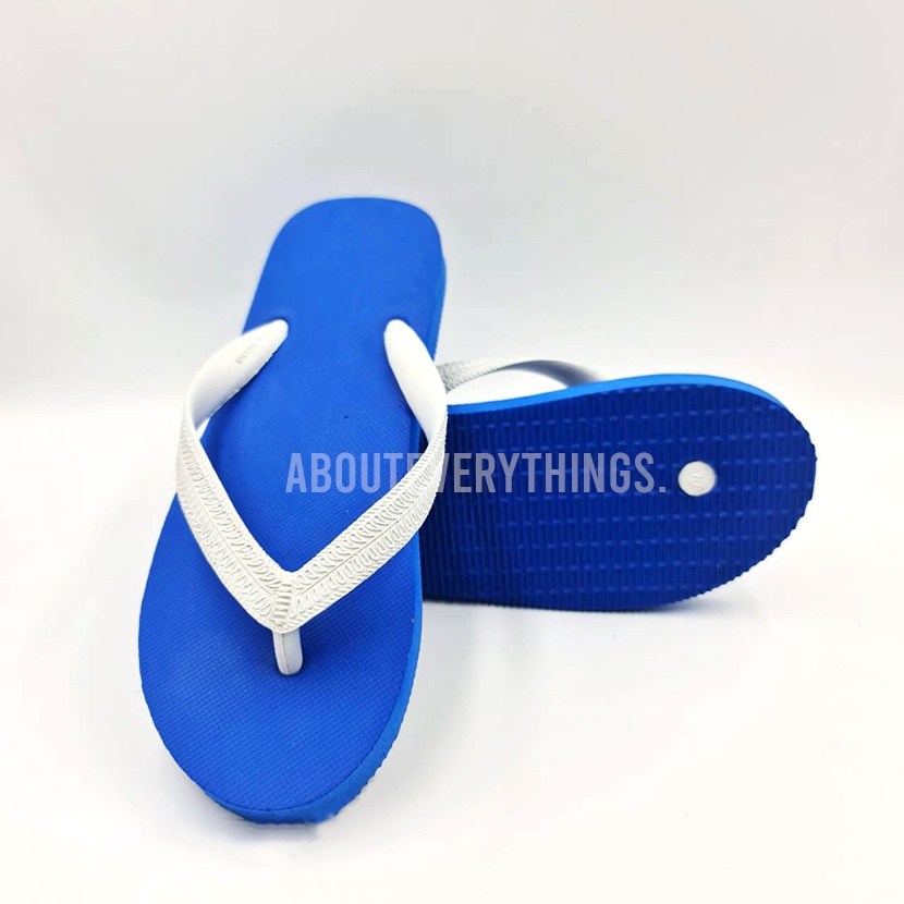 A5 รองเท้าแตะหูหนีบ ทำจากยางพารา รุ่น amazon พื้นสีหูขาว พื้นนิ่ม ใส่สบาย ไม่ดีดน้ำ มีให้เลือก 9 สี - รูปที่ 4