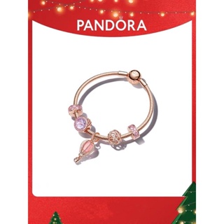 [ส่งจากกรุงเทพ]Pandora สร้อยข้อมือ  Sparkling Hot Air Balloon Necklaceของขวัญสำหรับคนพิเศษ ของแท้ 100%