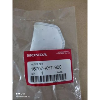 ไส้กรองปั๊มติ๊ก honda scoopy i ตัวเก่าปี 2009 ไฟเลี้ยวแฮนด์♥️เกรด a 16707-KYT-900 สินค้าจัดส่งไว🛵🛵