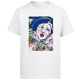 [S-5XL]Girl Hot Sexy Bad Bitch Pop Art Warhol Lichtenstein Pop Culture Pin Unisex graphic t shirts Summer Harajuku _34