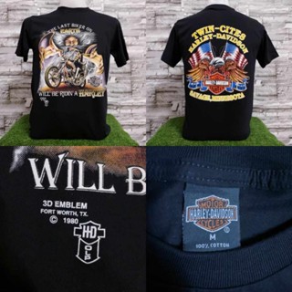 เสื้อยืดharley davidsonผ้านุ่มคอฟิตไม่มีข้างcotton100%ไซส์SMLมีมากกว่า40แบบ