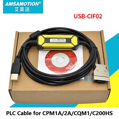 USB-CIF02 สายลิ้งค์ PLC Omron CPM1A/2A/CQM1/C200HS Series
