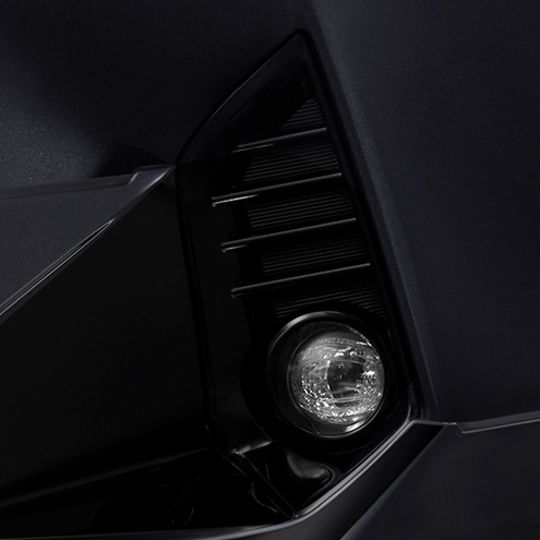 (ของแท้) ชุดไฟตัดหมอก LED พร้อมกรอบครอบ LED Fog Lamp Set โตโยต้า ยาริส เอทีฟ โฉมใหม่ All new Toyota Yaris Ativ ปี 2022