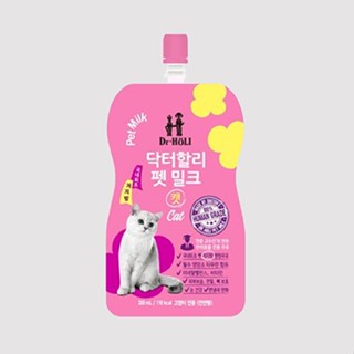 Dr.Holi Pet Milk Cat นมสำหรับแมว นำเข้าจากประเทศเกาหลี🇰🇷