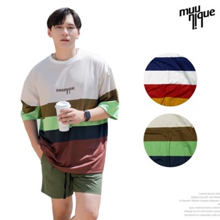 MUUNIQUE JP.T-shirt เสื้อยืด รุ่น Multicolour MNQ