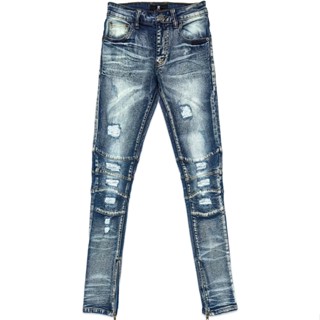 TZ Drip Light Blue Denim