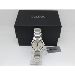 นาฬิกา BULOVA WOMENS 96L175 QUARTZ พร้อมกล่อง (สภาพดี)