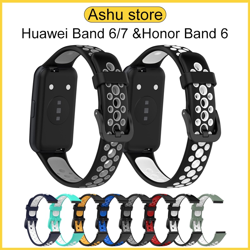 สายซิลิโคน Huawei Band 8/9 Huawei Band 6/Huawei Band 7/Honor Band 6 สายซิลิโคน Smart Band