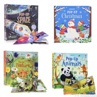 Pop up Book หนังสือเด็ก บอร์ดบุ๊ค นิทานภาพ 3มิติ Usborne Pop up Book หนังสือป็อปอัพ บอร์ดบุ๊ค หนังสือคริสมาส ของขวัญ