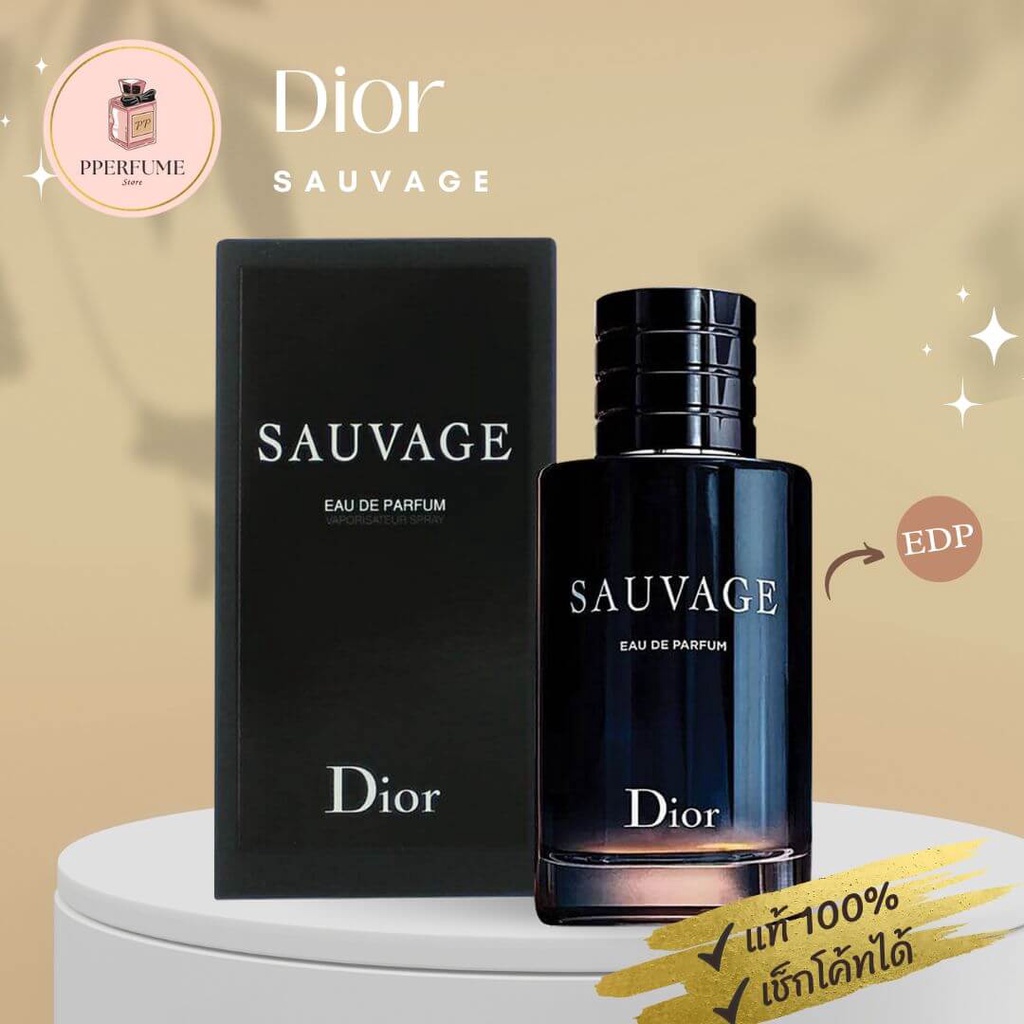 น้ําหอม Dior Sauvage EDP 100ml แท้ 100% น้ําหอมผู้ชาย