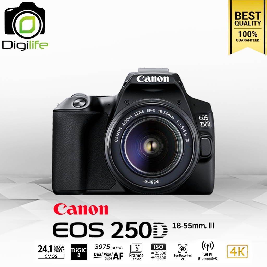Canon Camera EOS 250D Kit 1855 mm. รับประกันร้าน Digilife Thailand 1