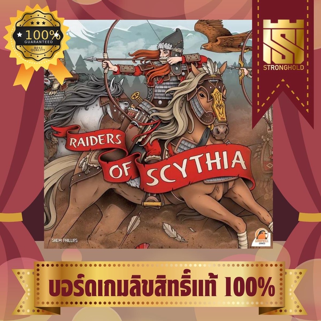 Raiders of Scythia - บอร์ดเกม Board Game - STRONGHOLD สยามสแควร์