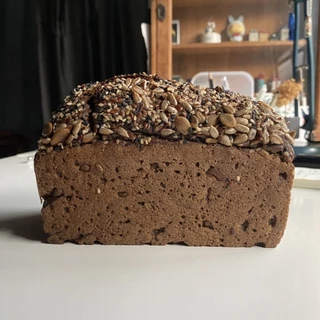 [อบวันอังคารเท่านั้น] Sourdough Rye Bread (100% Whole Grain)