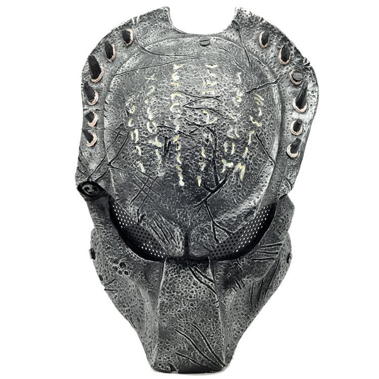 Hat หมวก The Predator เดอะ พรีเดเตอร์ คนไม่ใช่คน สุดโหด เอเลียน ฮาโลวีน คอสเพลย์ วัสดุ ไฟเบอร์กลาส F