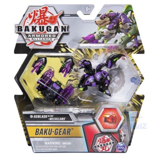 Bakugan Ultra, Howlkor with Transforming Baku-Gear, Armored Alliance 3-inch Tall in pack