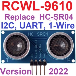 RCWL-9610 Ultrasonic Sensor 2022 Version 3 to 5v Ultrasonic Distance Module replace for HC-SR04 with support for I2C