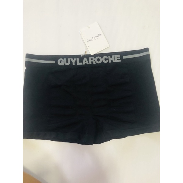 📌กางเกงในผู้ชาย Guy Laroche SMOOTH SEAMFREE ไซน์ EX เอว 36-44 นิ้ว สีดำ