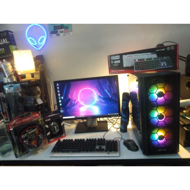 🔰คอมชุดเล่นเกมGtaV fiveM สเปคCore i5มาพร้อมจอ22 นิ้ว👍