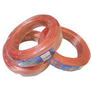 สายลำโพง speaker wire สายลำโพงใส ไส้ทองแดง รุ่น S20 ยาว 60 M