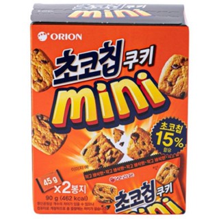 [พรีออเดอร์]orion chococheep cookie mini คุ๊กกี้เกาหลีช็อคโกเเลตชิป 45g.