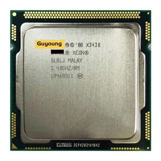 โปรเซสเซอร์ CPU Xeon X3430 2.4 GHz Quad-Core Quad-Thread 95W LGA 1156